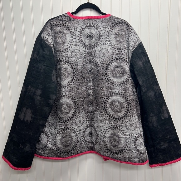 Handmade reversible quilt jacket - Picture 4 of 4